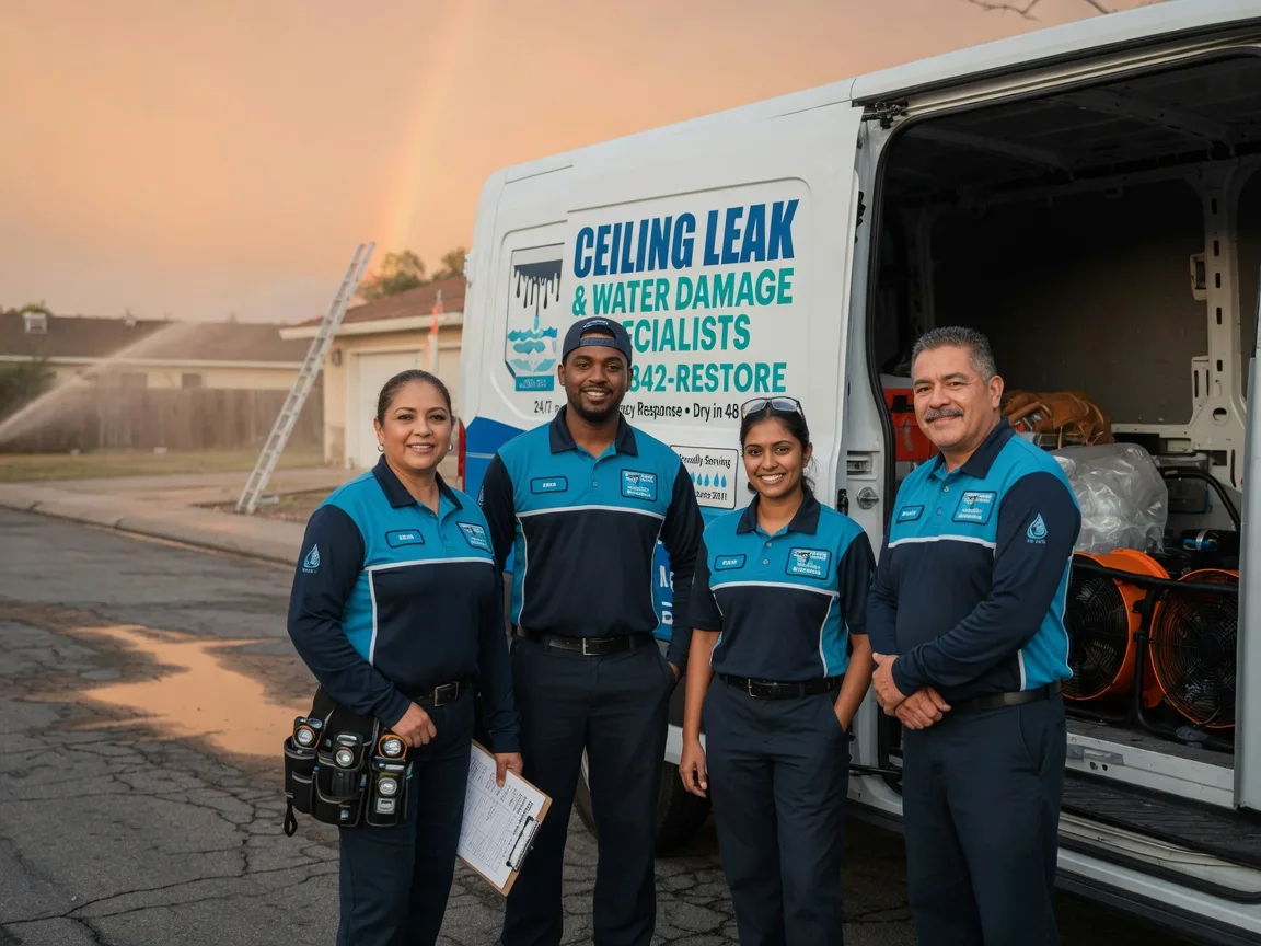 Ceiling Leak Cleanup company in Altura, MN